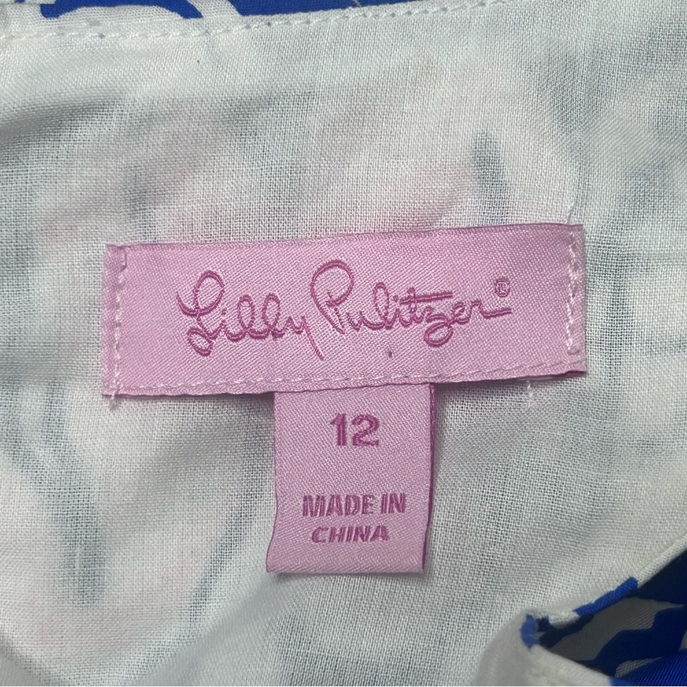 Lilly Pulitzer Augusta Shift dress 12 Classic Coastal Preppy Seahorse Resort - Picture 13 of 15